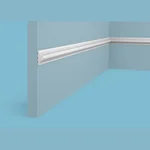 Декоративный молдинг для стен Cosca Decor MX001, 26х12x2000, экополимер