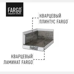 Плинтус SPC FARGO 366-1 Дуб Дакота 2200*80*11мм