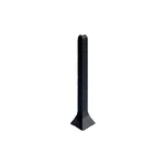 Угол внешний Neexy E-AKBD100-SA Муар антрацит к алюминиевому плинтусу 100 мм