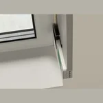 Теневая рейка Laconistiq micro (скрытый наличник) RAL 9016 черный муар (93х15,7х3000мм)