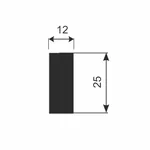 Декоративная Рейка Cosca Decor RX001, 25х12x2000, экополимер