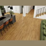 Каменный SPC ламинат CronaFloor Grand Sequoia GS006 Дуб Медовый (1200х180х5 мм)
