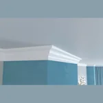 Потолочный плинтус Cosca Decor KX029, 55х39x2000, экополимер