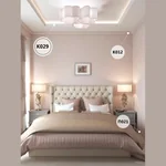 Потолочный плинтус Cosca Decor KX029, 55х39x2000, экополимер
