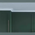 Потолочный плинтус Cosca Decor KX029, 55х39x2000, экополимер