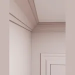 Потолочный плинтус Cosca Decor KX028, 75х75x2000, экополимер