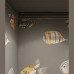 Потолочный плинтус Cosca Decor KX028, 75х75x2000, экополимер
