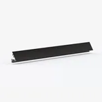 Микроплинтус Laconistiq LIGHT черный анодированный (2450х5х16х25мм)