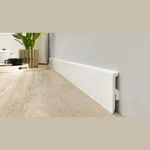 Плинтус из дюрополимера Arbiton VIGO 80 01 Белый 2200x80x15