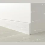 Напольный плинтус Parquet Light Белый SK 13-0 (2200х80х12.5мм)