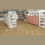 Ламинат Alpine Floor Herringbone 8 Pro Дуб Эльзас LF102-02 (606х101х8мм)