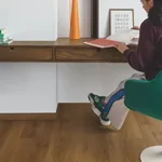 Жесткая ПВХ плитка QUICK-STEP ALPHA VINYL BLOOM AVMPU40315 Эко карамельный (1494х209х5+1мм)