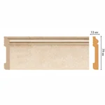 Плинтус напольный DECOMASTER D005-18DДМ (79*13*2400мм)