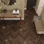 Каменный ламинат SPC Alpine Floor Chevron Alpine Дуб Мокка ECO 18-12
