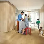 Жесткая ПВХ плитка QUICK-STEP ALPHA VINYL BLOOM AVMPU40318 Дуб медовый брашированный (1494х209х5+1мм)