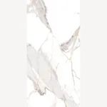 Керамогранит NTCeramic Bright and Shiny Calacatta Light Grey mat NTT9120 (60х120 см)