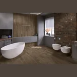 Кварцвиниловая клеевая плитка Damy Floor Family Орех Американский 0036-3-LVT (1227х187х2,5мм)