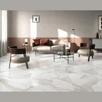 Керамогранит NTCeramic Bright and Shiny Calacatta Light Grey NTT9121 (60х120 см)