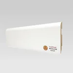 Плинтус Teckwood Белый прямой 80