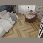 Каменный SPC ламинат CronaFloor Herringbone 2.0 Дуб Лимож H020 (640х128х4,5мм)