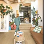 Жесткая ПВХ плитка QUICK-STEP ALPHA VINYL ILLUME AVMTU40276 Бетон галечный (856х428х5+1мм)
