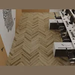 Каменный SPC ламинат CronaFloor Herringbone 2.0 Дуб Руан H021 (640х128х4,5мм)