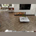 Каменный SPC ламинат EVOFLOOR Parquet Click Chestnut Каштан (600х125х4.0мм)