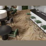 Каменный SPC ламинат CronaFloor Herringbone 2.0 Дуб Авиньон H019 (640х128х4,5мм)