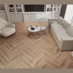 Каменный SPC ламинат EVOFLOOR Parquet Click Oak Nordic Дуб Северный (600х125х4.0мм)