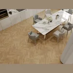 Каменный SPC ламинат EVOFLOOR Parquet Click Oak Sand Дуб Песочный (600х125х4.0мм)