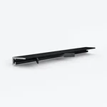 Микроплинтус Laconistiq MICRO 11 MINI Чёрный анодированный (2000х11х5мм)