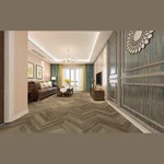 Кварцвиниловая клеевая плитка Damy Floor Chevron DF06-Ch-LVT Амбуаз (600х127х2,5мм)