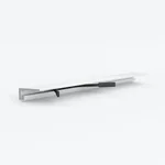 Микроплинтус Laconistiq MICRO 11 MINI Белый матовый (2000х11х5мм)