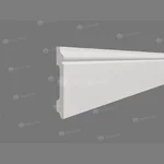 Напольный плинтус Tanle TL018001 Эрсе (2000х80х12мм)
