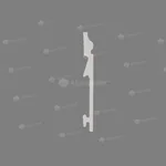 Напольный плинтус Tanle TL011506 Ноэль (2000х105х14мм)