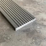 Террасная доска Latitudo Solid-152 152х20х4000 Серый Полнотелая