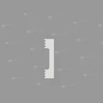 Напольный плинтус Tanle TL016009 Анжи (2000х60х15мм)
