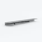 Микроплинтус Laconistiq MICRO 11 MINI Серебряный анодированный (2000х11х5мм)