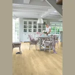 Плитка ПВХ Quick Step Alpha Vinyl Small Planks Бежевый дуб AVSP40018