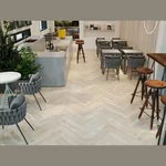 Каменный SPC ламинат CronaFloor Herringbone Дуб Ницца H002 (640х128х4,5 мм)