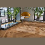 Виниловый SPC ламинат AQUAFLOOR Space Parquet Light (Click) AF4509PQL (610x122x4.5 мм)