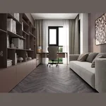 Каменный SPC ламинат CronaFloor Herringbone Дуб Бордо H006 (640х128х4,5 мм)