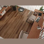 Каменный SPC ламинат CronaFloor WOOD 4мм 4V Дуб Регин BD-40030-5