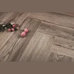 Кварцвиниловая клеевая плитка ICON Purple LVT Дуб Фостер/Oak Foster PLVT-203 (600х120х2,5 мм)