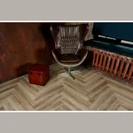 Виниловый ламинат VINILAM PARQUET HERRINGBONE 6,5 мм IS11166 Паркет Классический (2,07)