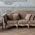 Каменный SPC ламинат VINILPOL Herringbon 9965 Паркет Бруно