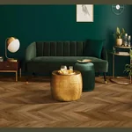 Каменный ламинат SPC ABERHOF Chevron 1600 Austerlitz Oak