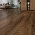 Каменный SPC ламинат EVOFLOOR Home Дуб Шоколадный (1220х183х4)