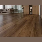 Каменный SPC ламинат EVOFLOOR Home Дуб Шоколадный (1220х183х4)