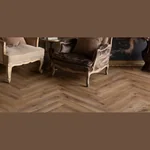 Каменный SPC ламинат VINILPOL Herringbon 9933 Паркет Франческо